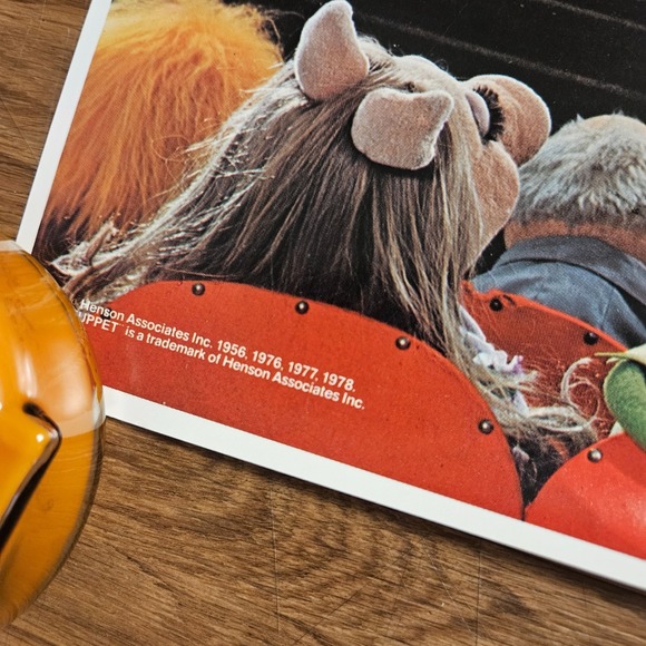 The Muppet Show 2 Vintage 1978 Original Promo Album Poster 21x22 Arista - Picture 2 of 6